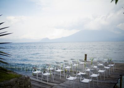 intimate events anzan table lake atitlan
